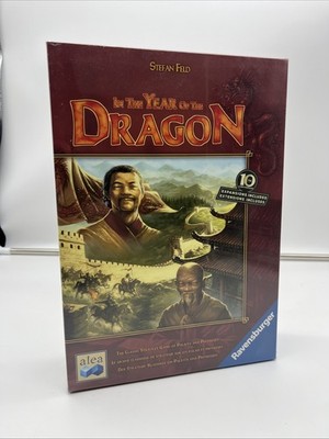 In The Year Of The Dragon Board Game, 10th Anniversary w/ Expansions, New