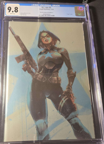 G.I. Joe #1 (Image , 2024) Baroness Virgin Foil (Limited 1000) CGC 9.8