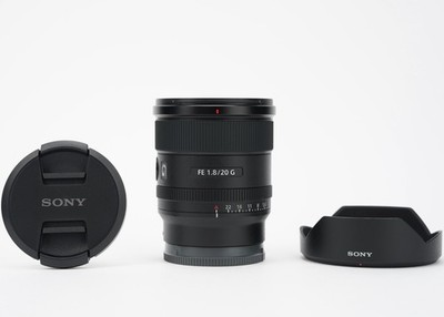 Sony FE 20mm f/1.8 G Objektiv E-Mount Ultraweitwinkel Prime/Vollformat - SEL20F18G