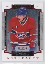 2015-16 Upper Deck Artifacts Rookies Ruby 262/399 Jacob De La Rose #176 2a8