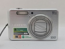 Fujifilm FinePix J110w 10.0MP Digital Camera - Silver W/Battery FOR PARTS REPAIR