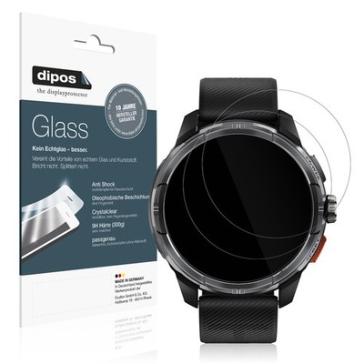 2x Schutzfolie für Haylou Solar Ultra - Anti-Shock 9H Folie dipos Glass