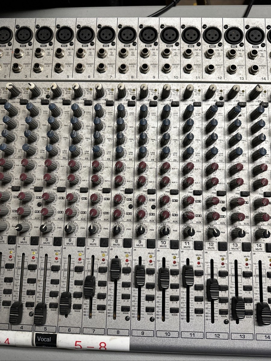 BEHRINGER EURODESK SL2442FX-PROアナログミキサー Behringer | Product | SL2442FX-PRO