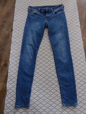 Pepe Jeans in blau, Gr. 26/30, Modell Mid waist Soho