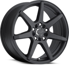 Raceline 131b Evo Black 15x7 5x1005x114.3 Et40 Set Of 4 Wheels