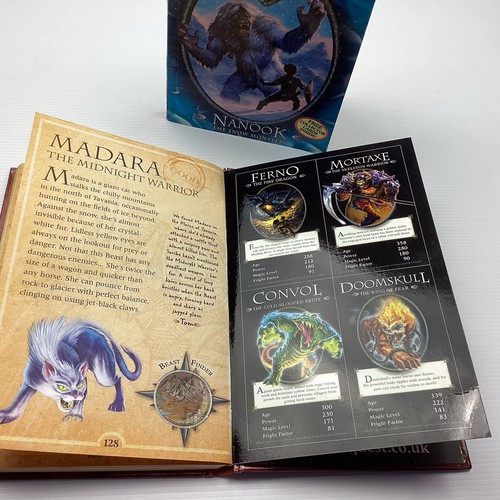 Beast Quest Bundle Complete Book Of Beasts w Cards & Nanook Snow Monster Fantasy - Picture 20 of 24