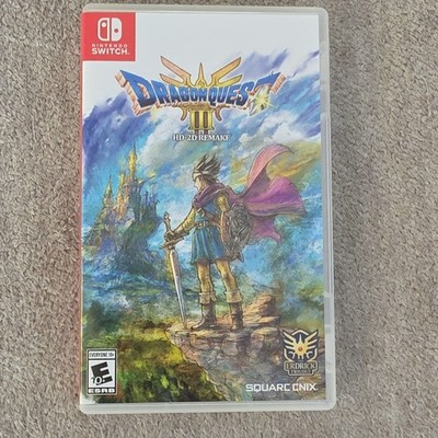 Square Enix Dragon Quest III HD-2D Remake Role Playing Nintendo Switch Manual