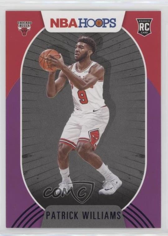 2020-21 Panini NBA Hoops Purple Patrick Williams #228 0bv5