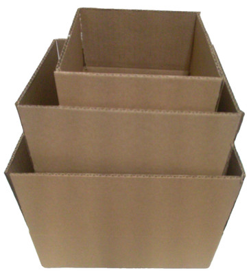 9x6x6  Cardboard Paper Boxes Corrugated Shipping Boxes   32 ECT   25/bndle