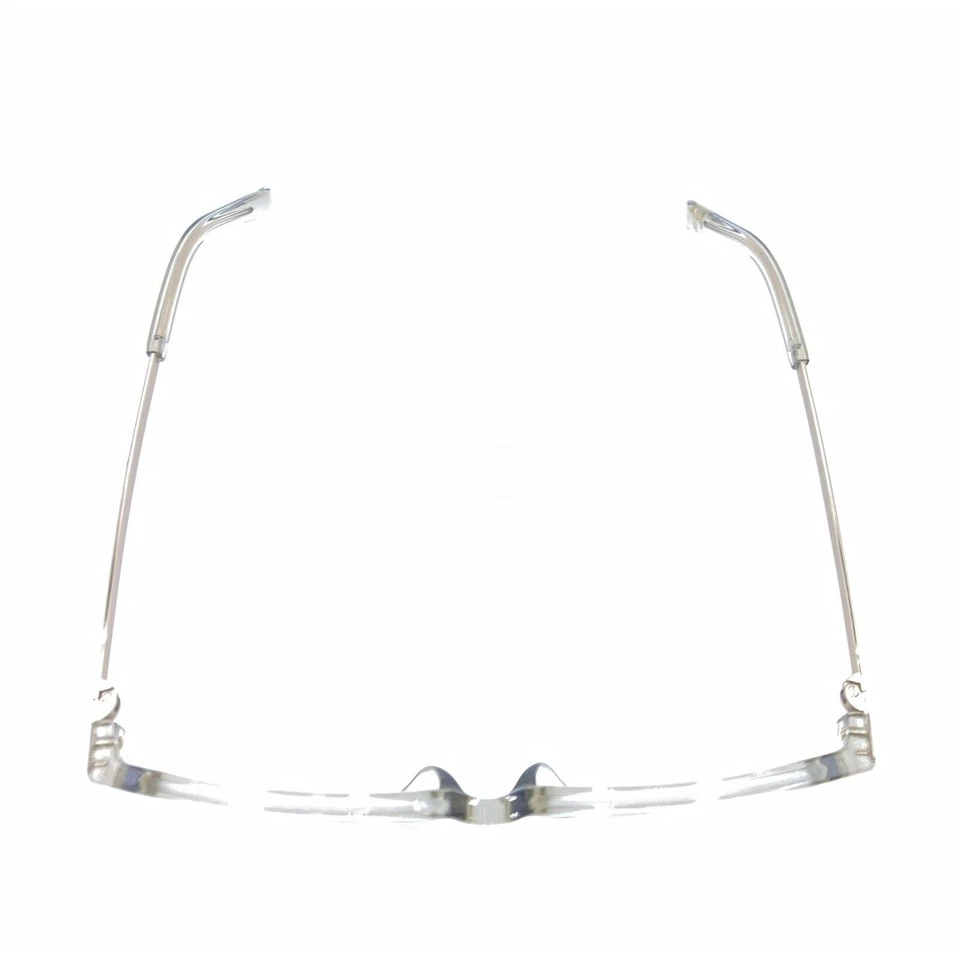 Maui Jim Clear Crystal Gold Oval Cat Eye Eyeglasses Frames 140 Designer Women - Image 3 of 4