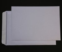 45 St. BriefumschläGe Din B4 Weiß Ohne Fenster Versandtaschen Haftklebend Hk