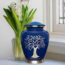 Trupoint Memorials Cremation Urns for Human Ashes, Tree of Life Decorative