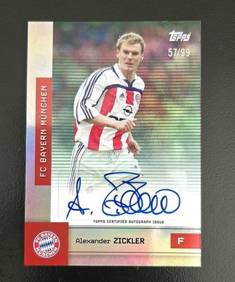 Alexander Zickler /99 - AUTO - LEGEND - Topps Bayern München Team Set 25/26