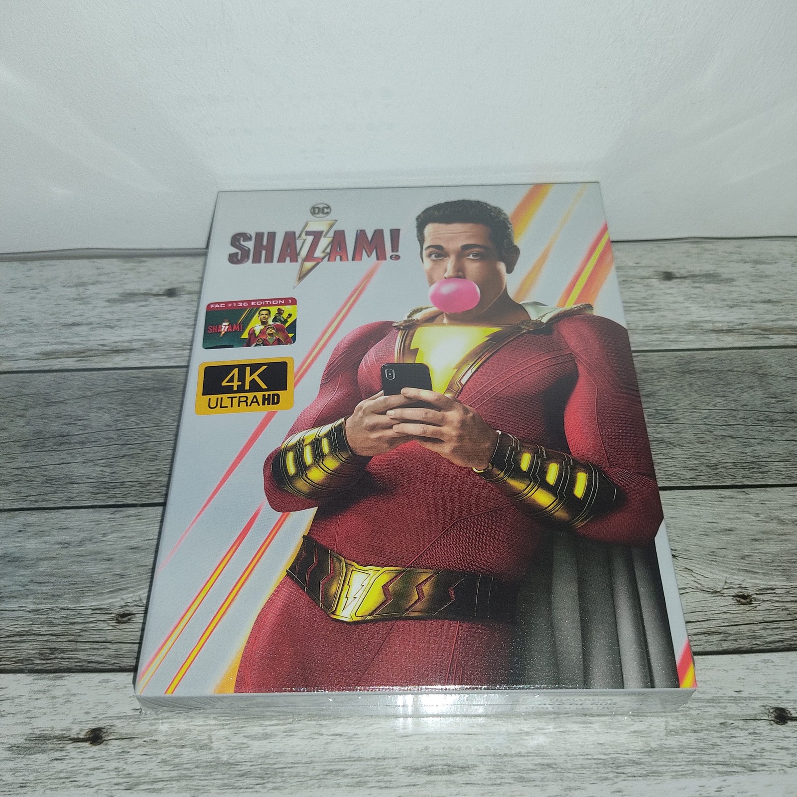 Shazam! FULLSLIP SteelBook Lenticular 4k - Filmarena #136 - NEUF