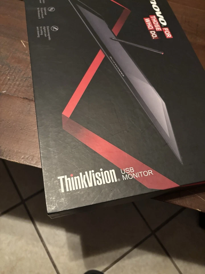 Lenovo ThinkVision USB Monitor LT1423p Wide - Image 2 of 4