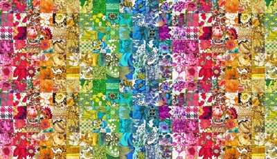 Vintage Soul Cathe Holden Ombre Squares BT yard cotton BTY x 43 Moda Fabrics