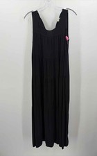 Pre-Owned Max Studio Black Size Small Shift Maxi Sleeveless Dress