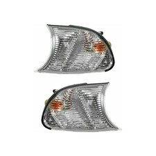 For BMW 325Ci Signal Corner Light 2002 Driver and Passenger Side Pair BM2520113