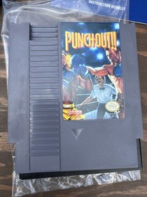 Punch-Out!! (Nintendo NES, 1990) w/ Box, Booklet and Sleeve NOT MIKE TYSON