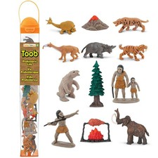 Safari Ltd. - Prehistoric Life TOOB  - contains 12 Mini Figurines