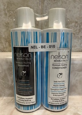 Nelson J Beverly Hills Argan Oil 7 Moisture Healing Shampoo & Conditioner NEW