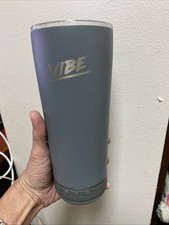 NEW VIBE - 18oz Tumbler With Water-Resistant Bluetooth Speaker -NWOB