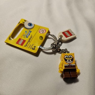 LEGO SPONGEBOB MINIFIGURE 853297 KEYCHAIN LIMITED RETIRED HARD TO FIND RARE