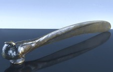 V.FINE LARGE ART DECO F GORNICK AUSTRIAN BRONZE PHEASANT FIGURAL LETTER OPENER