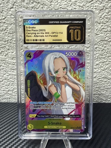 S-Snake (Alternate Art) graded CGC 10 for sale on eBay