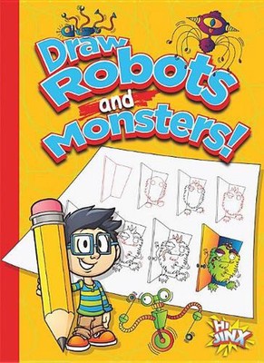 Draw Robots and Monsters! by Luke Colins (English) Paperback Book