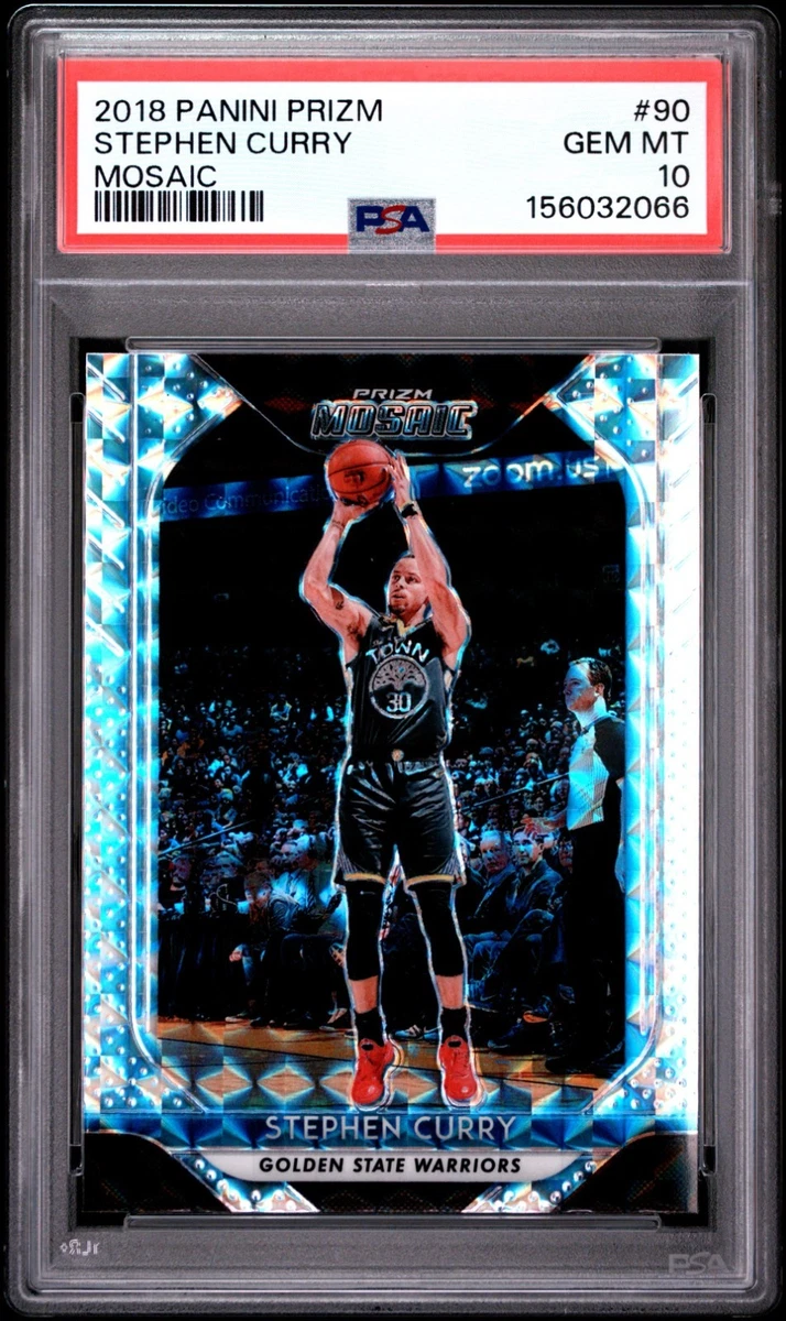 Panini Stephen Curry 10 Graded Basketball Sports Trading Cards
