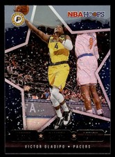 2020-21 Hoops Winter #28 Victor Oladipo Lights Camera Action Holo card