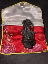 Vintage Hand Carved Wooden Dragon Netsuke Sculpture Figurine