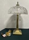 Vintage Waterford Crystal Beaumont Lamp, Signed, 22” Tall, Retired Works Well