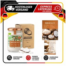 Huile de Coco Vierge Bio NaturaleBio pressée à froid, extra vierge
