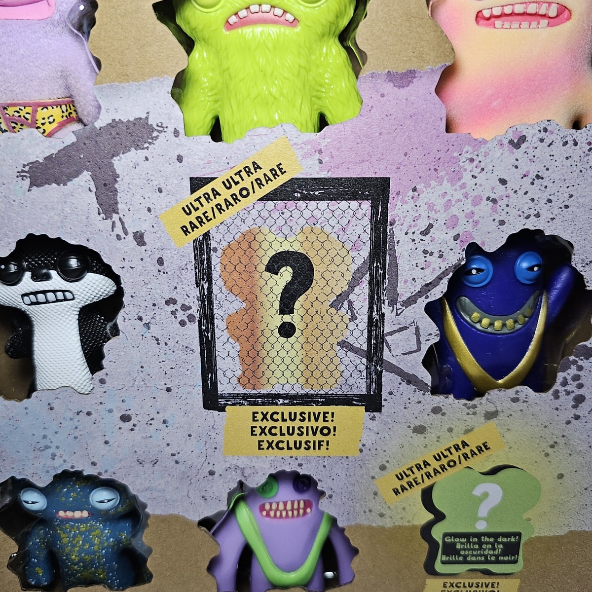 Fuggler Funny Ugly Monster 24 Pack Mini Figures Set Rare Chase New