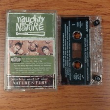 Naughty By Nature Nineteen Naughty Nine: Nature's Fury Cassette Tape 1999 Rap