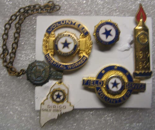 AMERICAN LEGION AUXI Pins Lot 6 (50er Jahre )