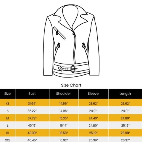 Chaqueta de cuero de oveja genuina de piel de oveja de piel de oveja negra para mujer - Imagen 2 de 2