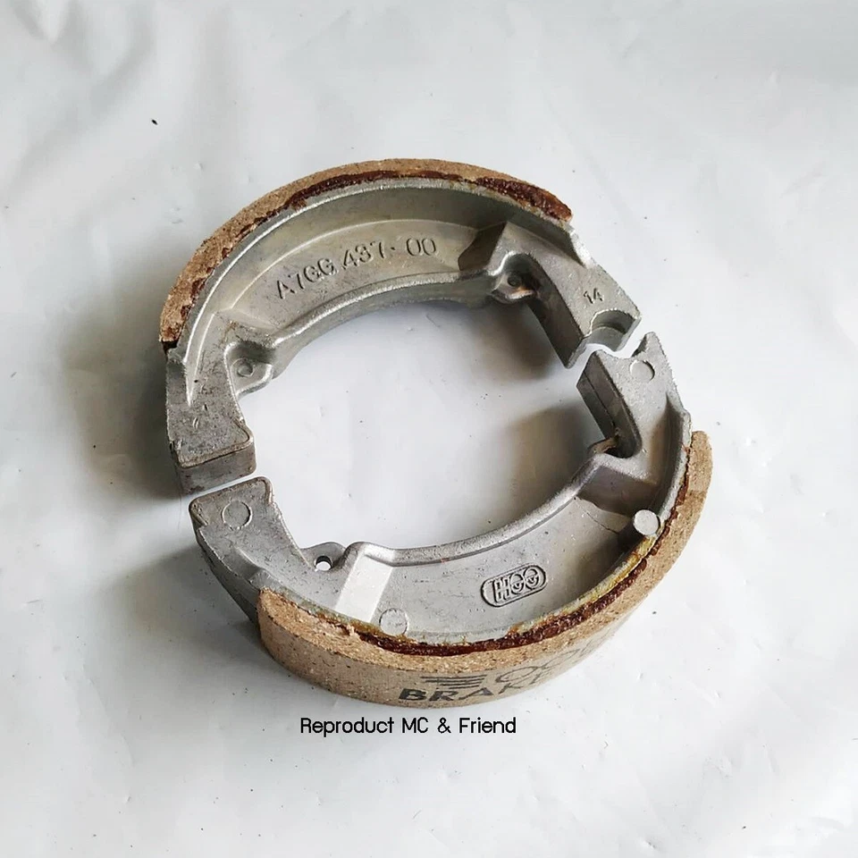 Zapata de freno delantera: se adapta a Yamaha CT3 G6S G7S GTMX GT1 GT80 HT1 HS1 JT1 JT2MX L5T Foto 2 de 4