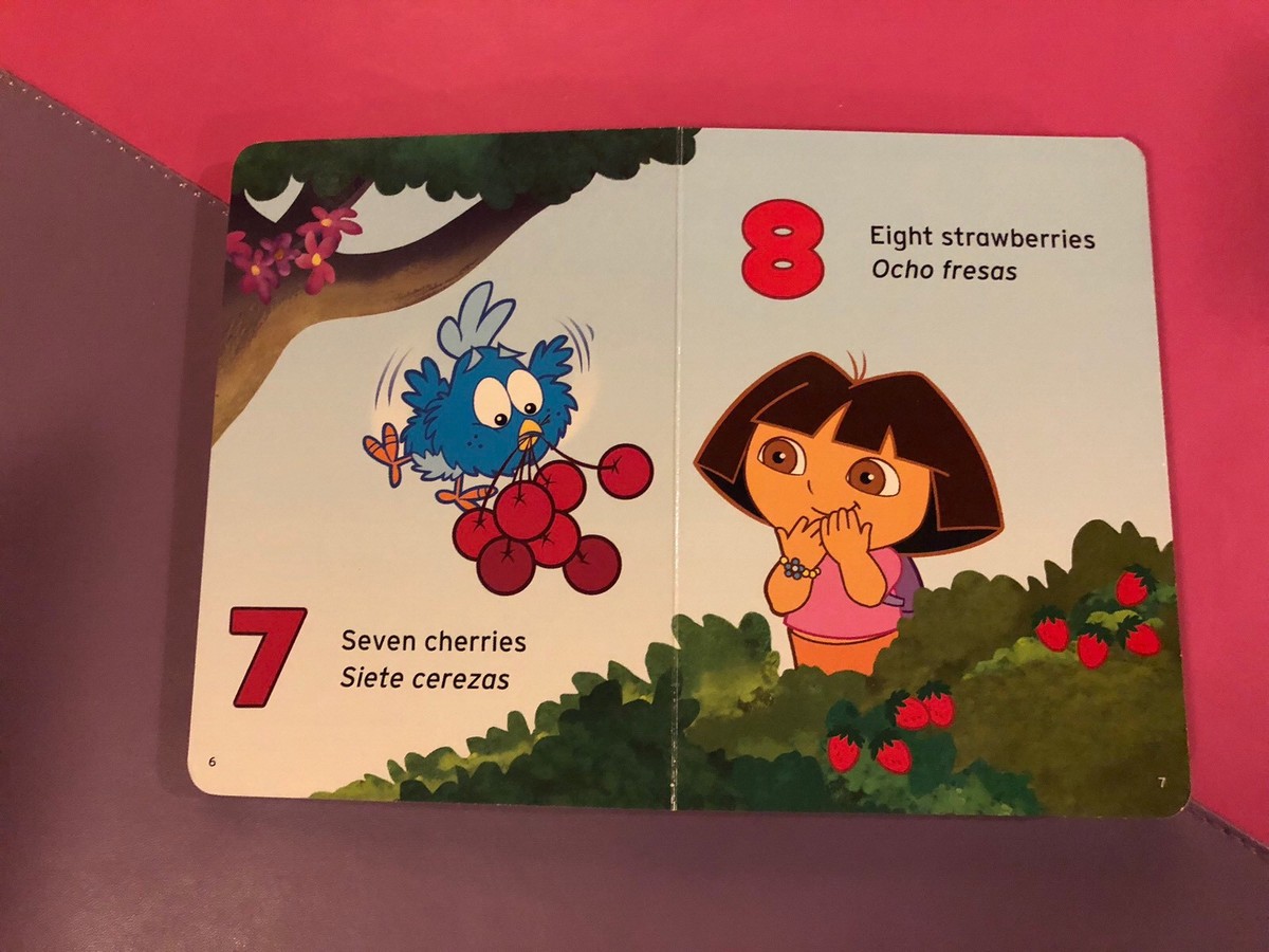 LeapFrog Tag Pen LeapReader Junior Book — DORA THE EXPLORER: 1-2-3