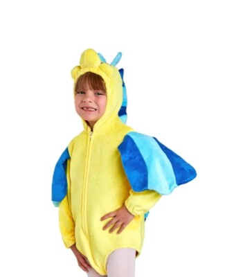 The Little Mermaid Kids Flounder Costume 4T