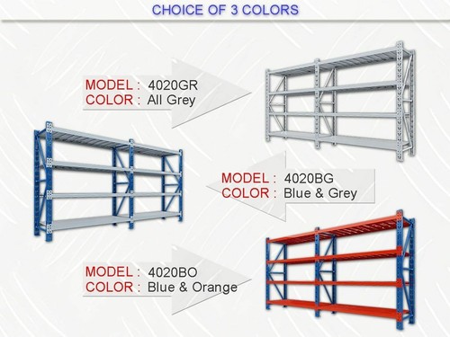 4m(L) x 2m(H)x0.6m(D)Garage Storage Warehouse Shelving Racking Metal Q2-4020BG W - Picture 4 of 10