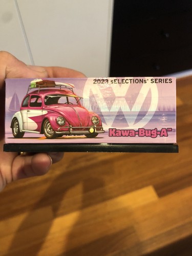 2023 HOTWHEELS RLC sELECTIONs SERIES KAWA-BUG-A PINK- BRAND NEW