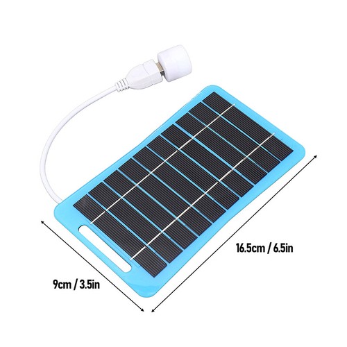 5V/5W Small Solar Panel With USB DIY Monocrystalline Silicon Solar Cell _yi - Zdjęcie 7 z 12
