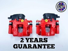 GENUINE HYUNDAI I40 Rear LEFT + RIGHT electric brake caliper EPB 11-22 EXCH RED