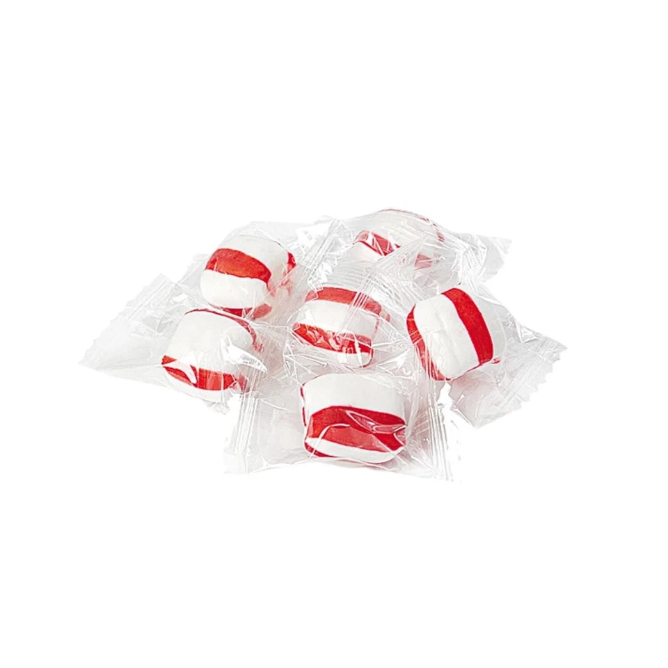 Bocanadas de menta, mentas suaves envueltas individualmente, caramelos duros a granel (2 libras) Foto 2 de 3