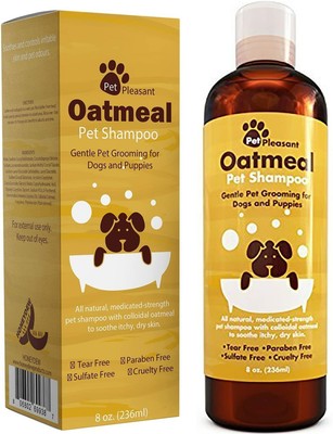 Dog Shampoo For Dry Itchy Skin Colloidal Oatmeal Dog Shampoo For Smelly Dogs Ebay