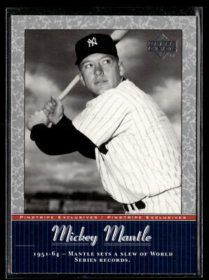 2001 Upper Deck Mickey Mantle MM55 New York Yankees | eBay