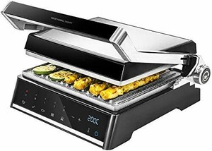 Cecotec Grill électrique RocknGrill Smart. Système de réglage de la Puissance,